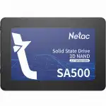 Внутренний жесткий диск Netac SA500 NT01SA500-120G-S3X (SSD (твердотельные), 120 ГБ, 2.5 дюйма, SATA)