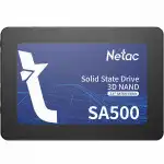 Внутренний жесткий диск Netac SA500 NT01SA500-240G-S3X (SSD (твердотельные), 240 ГБ, 2.5 дюйма, SATA)