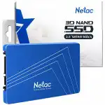 Внутренний жесткий диск Netac N600S Series NT01N600S-256G-S3X (SSD (твердотельные), 256 ГБ, 2.5 дюйма, SATA)