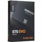 Внутренний жесткий диск Samsung 870 EVO MZ-77E500B/EU (SSD (твердотельные), 500 ГБ, 2.5 дюйма, SATA)
