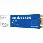 Внутренний жесткий диск Western Digital Blue SA510 WDS250G3B0B (SSD (твердотельные), 250 ГБ, M.2, SATA)