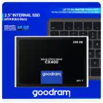 Внутренний жесткий диск GoodRam CX400 GEN.2 SSDPR-CX400-256-G2 (SSD (твердотельные), 256 ГБ, 2.5 дюйма, SATA)