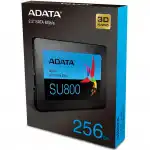 Внутренний жесткий диск A-Data Ultimate SU800 Client SSD 256 ГБ ASU800SS-256GT-C (SSD (твердотельные), 256 ГБ, 2.5 дюйма, SATA)