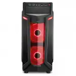 Корпус Sharkoon VG6-W Red (Игровые, Midi-Tower)