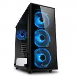 Корпус Sharkoon TG4 Blue (Игровые, Midi-Tower)