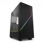 Корпус Sharkoon RGB FLOW (Игровые, Midi-Tower)