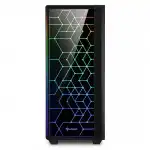 Корпус Sharkoon RGB LIT100 (Игровые, Midi-Tower)