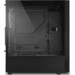Корпус Sharkoon RGB SLIDER BLACK RGB SLIDER bk (Игровые, Midi-Tower)