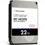 Внутренний жесткий диск Western Digital Ultrastar DC HC570 WUH722222ALE6L4 (HDD (классические), 22 ТБ, 3.5 дюйма, SATA)