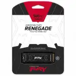 Внутренний жесткий диск Kingston Fury Renegade SFYRSK/500G (SSD (твердотельные), 500 ГБ, M.2, PCIe)