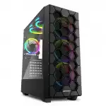 Корпус Sharkoon GB HEX BK (Игровые, Midi-Tower)