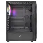 Корпус 1STPLAYER Rainbow RB-5 BLACK (Игровые, Midi-Tower)
