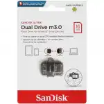 USB флешка (Flash) SanDisk Ultra Dual m3.0 [SDDD3-016G-G46] (16 ГБ)