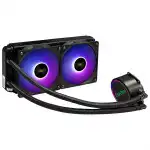Охлаждение ExeGate BlackWater-240V2.PWM.RGB EX293457RUS (Для процессора)