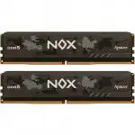 ОЗУ Apacer NOX [AH5U32G52C502MBAA-2] (DIMM, DDR5, 32 Гб (2 х 16 Гб), 5200 МГц)