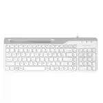 Клавиатура A4Tech Fstyler FK25 FK25 WHITE (Проводная, USB)