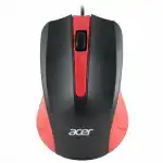 Мышь Acer OMW012 черный/красный ZL.MCEEE.003 (Бюджетная, Проводная)