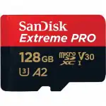 Флеш (Flash) карты SanDisk Extreme Pro UHS-I U3 V30 A2 + ADP SDSQXCD-128G-GN6MA (128 ГБ)