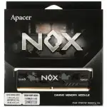 ОЗУ Apacer NOX [AH5U32G60C512MBAA-2] (DIMM, DDR5, 32 Гб (2 х 16 Гб), 6000 МГц)