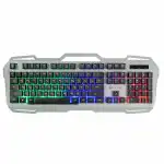 Клавиатура Oklick 747G Frozen Grey USB 1103526 (Проводная, USB)