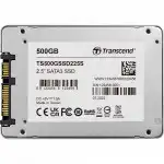 Внутренний жесткий диск Transcend SSD225S TS500GSSD225S (SSD (твердотельные), 500 ГБ, 2.5 дюйма, SATA)