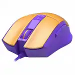 Мышь A4Tech L65 Max желтый фиолетовый L65 MAX/ROYAL VIOLET (Игровая, Проводная)