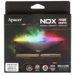 ОЗУ Apacer NOX RGB [AH4U32G36C25YNBAA-2] (DIMM, DDR4, 32 Гб (2 х 16 Гб), 3600 МГц)