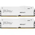 ОЗУ Kingston Fury Beast White RGB KF560C40BWAK2-32 (DIMM, DDR5, 32 Гб (2 х 16 Гб), 6000 МГц)