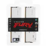 ОЗУ Kingston Fury Beast White RGB KF560C40BWAK2-32 (DIMM, DDR5, 32 Гб (2 х 16 Гб), 6000 МГц)