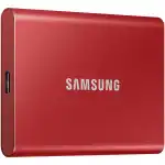 Внешний жесткий диск Samsung External SSD T7 Metallic Red MU-PC500R/WW (500 ГБ)