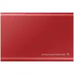 Внешний жесткий диск Samsung External SSD T7 Metallic Red MU-PC500R/WW (500 ГБ)