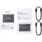 Внешний жесткий диск Samsung External SSD T7 Titan Gray MU-PC500T/WW (500 ГБ)