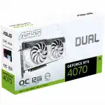 Видеокарта Asus DUAL-RTX4070-O12G-WHITE (12 ГБ)