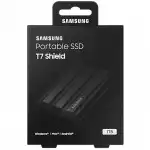 Внешний жесткий диск Samsung External SSD T7 Shield Black MU-PE1T0S/WW (1 ТБ)