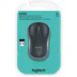 Мышь Logitech Wireless Mouse M185 Dark Grey 910-002238 (Имиджевая, Беспроводная)