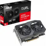 Видеокарта Asus RX 7600 Dual V2 OC DUAL-RX7600-O8G-V2 (8 ГБ)