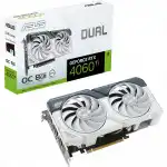 Видеокарта Asus RTX 4060 Ti Dual White OC DUAL-RTX4060TI-O8G-WHITE (8 ГБ)
