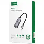 Аксессуар для ПК и Ноутбука UGREEN USB-C на Ethernet Port 10/100/1000 Mбит/сек CM199 (Адаптер)