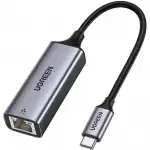 Аксессуар для ПК и Ноутбука UGREEN USB-C на Ethernet Port 10/100/1000 Mбит/сек CM199 (Адаптер)