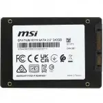 Внутренний жесткий диск MSI SPATIUM S270 S78-440N070-P83 (SSD (твердотельные), 240 ГБ, 2.5 дюйма, SATA)