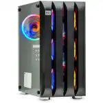 Корпус ExeGate Mistery R3-NPX450 EX294477RUS (Игровые, Mini-Tower)