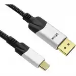 Кабель интерфейсный VCOM CU422MCV-1.8M (USB Type C - Display порт)