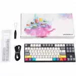 Клавиатура Varmilo VEM87 CMYK EC V2 Ivy A33A024B1A3A17A007 (Проводная, USB)