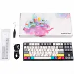Клавиатура Varmilo VEM87 CMYK EC V2 Rose A33A024B0A3A17A007 (Проводная, USB)