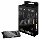 Внутренний жесткий диск MSI SPATIUM M480 PRO PCIe 4.0 NVMe M.2 2TB PLAY (SSD (твердотельные), 2 ТБ, M.2)