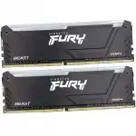 ОЗУ Kingston Fury Beast RGB KF436C18BB2AK2/32 (DIMM, DDR4, 32 Гб (2 х 16 Гб), 3600 МГц)