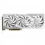 Видеокарта MSI GeForce RTX 4060 Ti GAMING SLIM WHITE 16G (16 ГБ)
