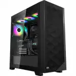 Корпус PCcooler C3D510 ARGB BLACK C3 D510 ARGB BK (Игровые, Midi-Tower)