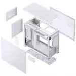 Корпус Jonsbo D31 STD White (Имиджевые, Mini-Tower)