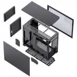 Корпус Jonsbo D31 MESH Black (Игровые, Mini-Tower)